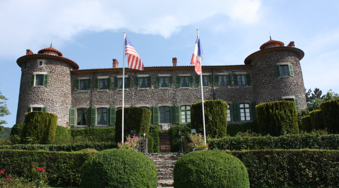 Le château de Chavaniac…