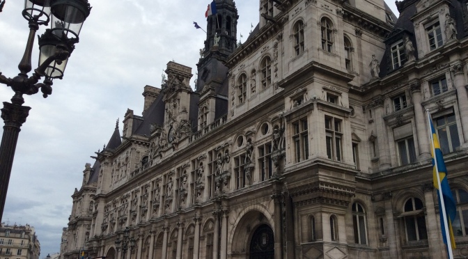 L’Hôtel de Ville de Paris…